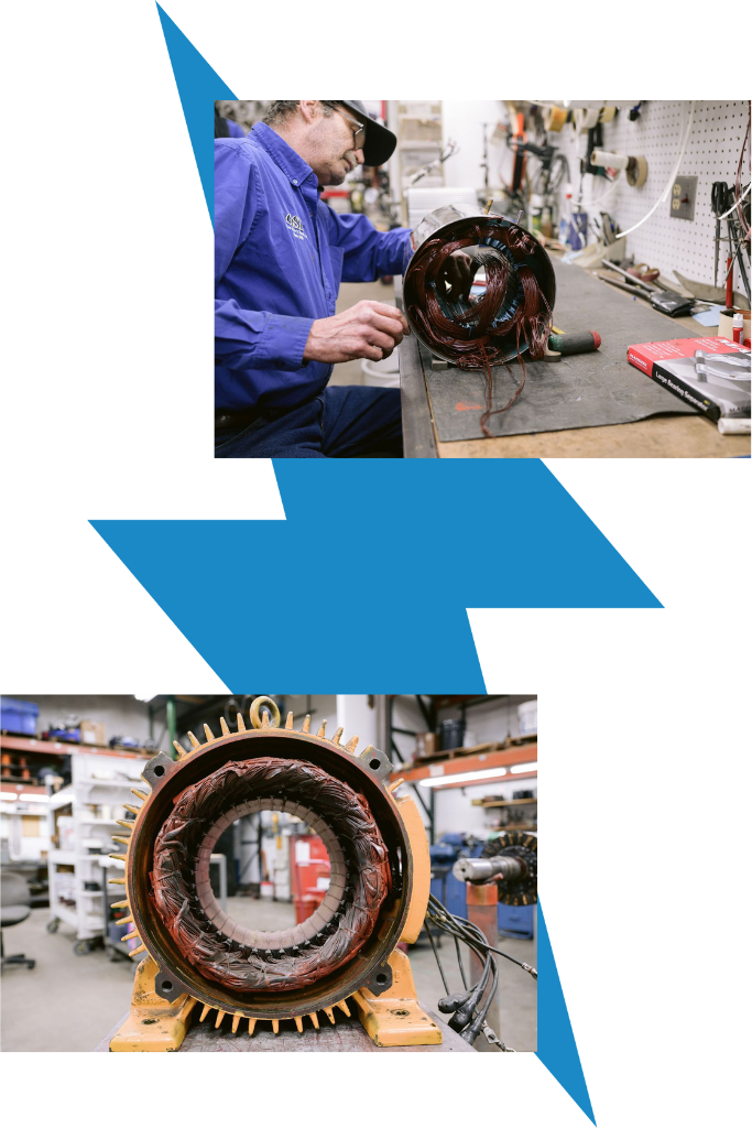 Electrical Motor Repair Shop Bolt